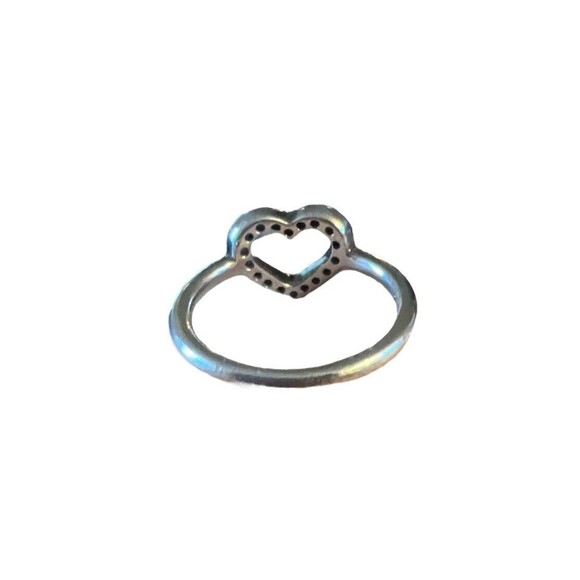 Genuine Authentic Pandora Heart Ring Be My Valentine 190861CZ-56 Sz 6 - Picture 3 of 5